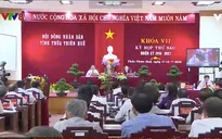 Bế mạc kỳ họp HĐND tỉnh Thừa Thiên Huế
