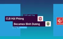 VIDEO: Tổng hợp diễn biến trận CLB Hải Phòng 1-1 Becamex Bình Dương (Vòng 19 Nuti Café V.League 2018)