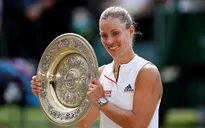 Thắng thuyết phục Serena Williams, Angelique Kerber lần đầu đăng quang tại Wimbledon