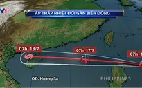 Vùng áp thấp mới có thể thành bão khi vào biển Đông