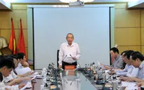 Phó Thủ tướng Trương Hòa Bình kiểm tra việc thực hiện Nghị quyết TƯ 4 và Chỉ thị 05 tại Bộ TN&MT