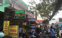 Cảnh sát nổ súng chỉ thiên, khống chế nhóm người có hung khí