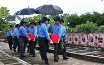 An táng 168 hài cốt liệt sĩ quân tình nguyện Việt Nam về lòng đất mẹ