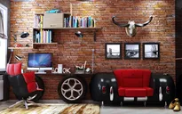 Ý tưởng trang trí phòng làm việc tại nhà hiện đại, phong cách