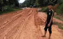 Sạt lở nghiêm trọng Quốc lộ 37, tỉnh Yên Bái