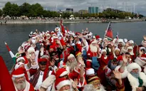 Sôi động đại hội thế giới của các ông già Noel