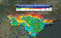 Từ 25-26/7 mưa lớn mở rộng ra khu vực vùng núi và trung du Bắc Bộ