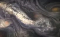NASA công bố ảnh chụp những đám mây bất thường trên sao Mộc