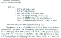Đình chỉ lưu hành thuốc viên nén Pasapil không đạt tiêu chuẩn chất lượng