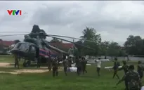 Quân khu 5 khẩn trương ứng cứu người dân Lào bị thiệt hại do vỡ đập thủy điện