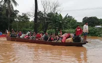 Lào thông báo huyện Sanamxay là vùng thiên tai khẩn cấp