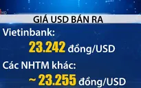 Tỷ giá trung tâm giữ nguyên không đổi