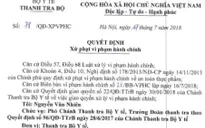 Sử dụng Giấy khám sức khỏe giả: Một công ty bị phạt 12 triệu đồng