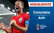 HIGHLIGHTS: ĐT Colombia 1-1 (3-4 pen) ĐT Anh (Vòng 1/8 FIFA World Cup™ 2018)