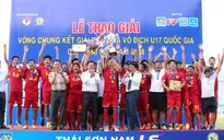 Viettel lần đầu vô địch giải U17 Quốc gia