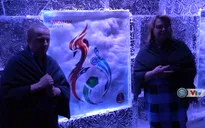 Phóng viên Thể Thao VTV tác nghiệp tại Nga: Nhà băng World Cup – trải nghiệm thú vị với người hâm mộ