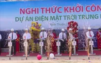Khởi công dự án điện mặt trời lớn nhất Việt Nam