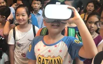 Trẻ hào hứng tìm hiểu văn hóa dân tộc qua lăng kính VR