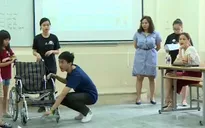 Lớp học nâng cao nhận thức của trẻ em về người khuyết tật