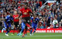 Sanchez và Pogba tranh nhau đá phạt đền trong chiến thắng của Man Utd