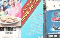 Nguy cơ mất an toàn từ biển quảng cáo
