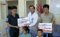 Trao hơn 3,8 tỷ đồng hỗ trợ 2 bệnh nhi trong vụ tai nạn giao thông ở Quảng Nam