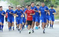 ASIAD 2018: Olympic Việt Nam chọn tập ở sân khu công nghiệp trước trận gặp Pakistan