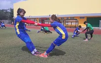 ASIAD 2018: ĐT nữ Việt Nam hứng khởi trong buổi tập đầu tiên tại Indonesia