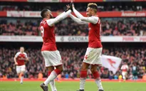Aubameyang hiến kế cho HLV Emery trước trận derby với Chelsea