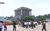Thủ tướng kiểm tra việc tu bổ Lăng Chủ tịch Hồ Chí Minh