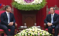 Đồng chí Nguyễn Văn Bình tiếp Đại sứ môi trường Australia và Quỹ đầu tư Mỹ