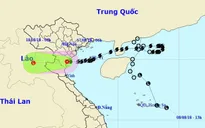 Bão số 4 suy yếu, vùng biển Vịnh Bắc Bộ thời tiết xấu