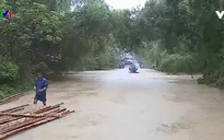 Ngập cầu tràn tại Bá Thước, Thanh Hóa
