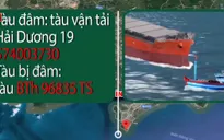 Truy tìm tàu vận tải Hải Dương 19 đâm chìm tàu cá rồi bỏ chạy