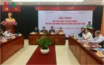Hội thảo Chủ tịch nước Tôn Đức Thắng với giai cấp công nhân và công đoàn