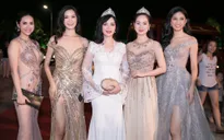 Dàn Hoa, Á hậu khoe sắc trên thảm đỏ Gala 30 năm Hoa hậu Việt Nam