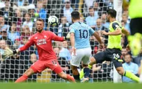 VIDEO Man City 6-1 Huddersfield: Hattrick đầu tiên mùa giải của Aguero
