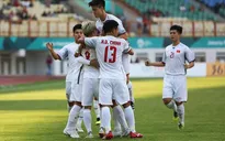 ASIAD 2018: Quang Hải lập công, Olympic Việt Nam giành ngôi nhất bảng D