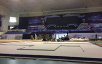 ABU Robocon 2018: Sân thi đấu và khu tập kết robot đang được gấp rút hoàn thiện