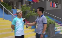 Phóng viên Thể Thao VTV tác nghiệp tại ASIAD 2018: Chia sẻ của HLV Trương Tuấn Hiền - ĐT Thể dục dụng cụ Việt Nam