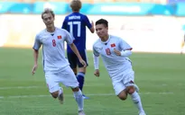 ẢNH: Xuất sắc vượt qua Olympic Nhật Bản, Olympic Việt Nam nhất bảng D bóng đá nam ASIAD 2018