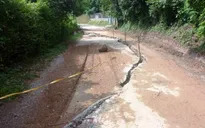 Thêm một điểm sạt lở mới tại huyện Kỳ Sơn (Hòa Bình)
