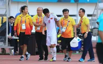 Phóng viên Thể Thao VTV tác nghiệp tại ASIAD 2018: Tiền vệ Đỗ Hùng Dũng phải nghỉ thi đấu ít nhất 6 tuần