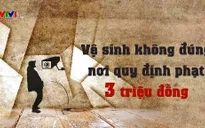 Quy định xử phạt hành vi tiểu tiện bừa bãi nơi công cộng