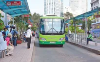 Khó triển khai thí điểm làn ưu tiên cho xe bus tại TP.HCM