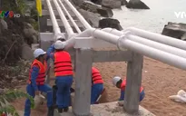 Diễn tập ứng phó sự cố tràn dầu tại kho xăng dầu cảng Vũng Rô