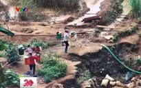 Hái ra tiền với nghề gùi hàng thuê cho... vàng tặc