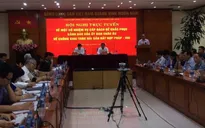 Họp trực tuyến với các tỉnh về giải quyết thẻ vàng