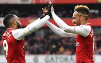 Huyền thoại Arsenal kêu gọi Unai Emery chăm dùng "song sát" Aubameyang-Lacazette