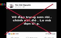 Thanh Hóa bác bỏ thông tin vỡ đập thủy điện Trung Sơn